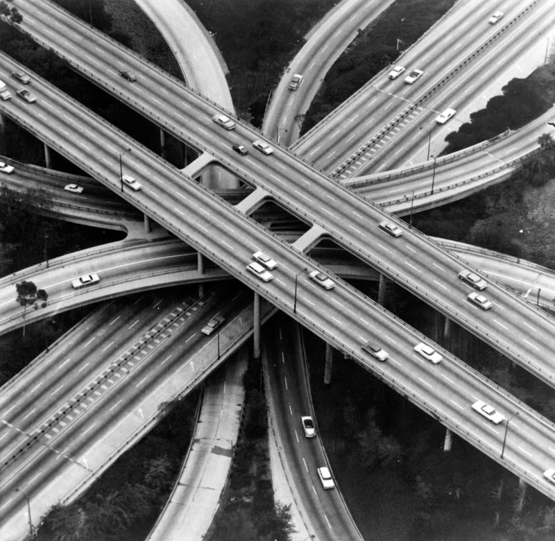 Illustration for article titled L.A.'s Interchanges Are Beautiful (If You're Not Stuck in Traffic)